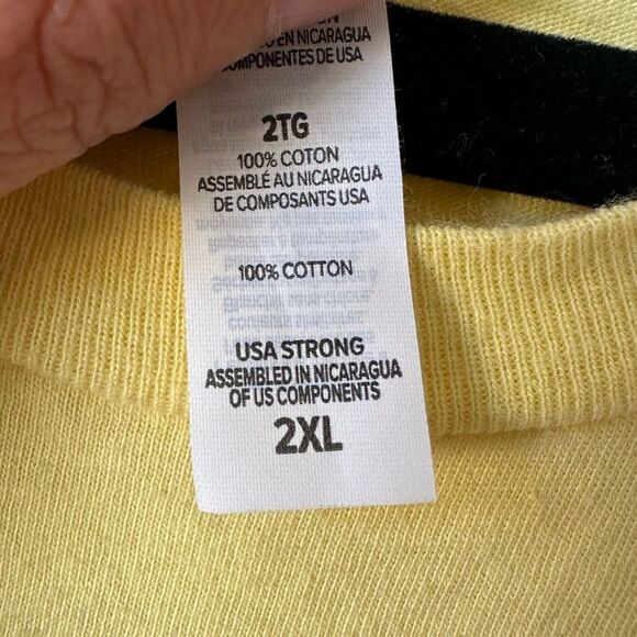 First day of School T shirt size 2XL Happy First Day #Let’s do this Yellow - Picture 8 of 8